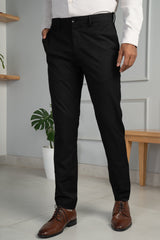 Black All Weather Essential Stretch Pants