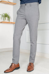 Mineral Grey Stretch Pants