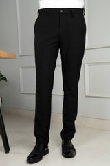 Ebony Black Stretch Pants