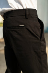 Stretchable Black Chinos
