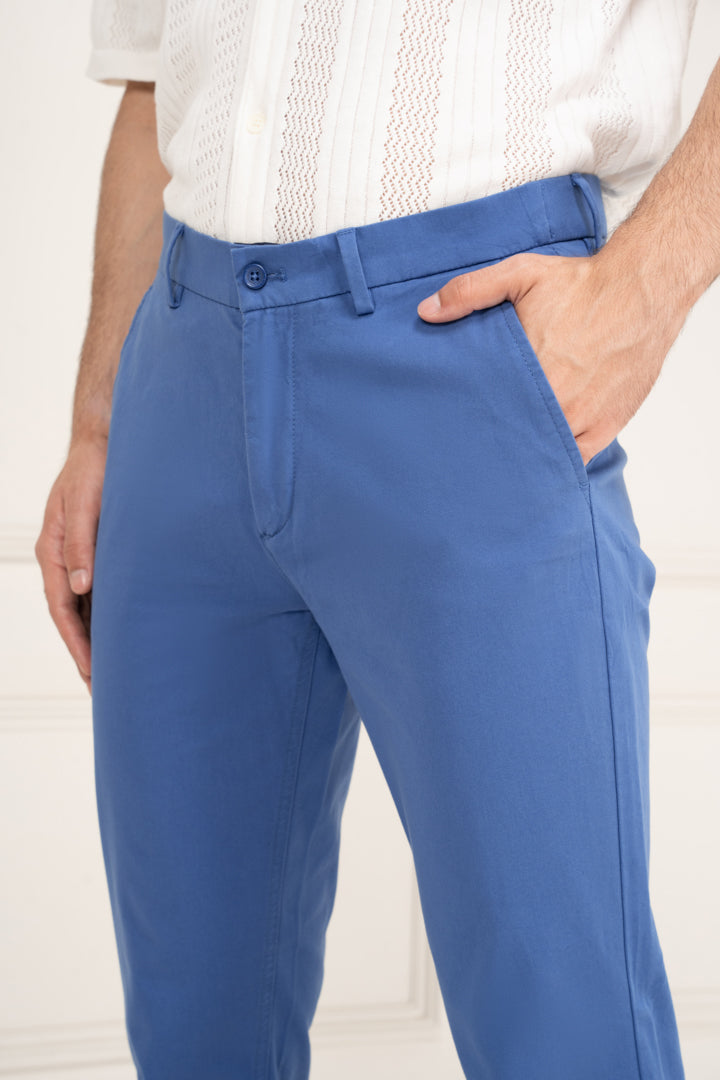 blue chinos