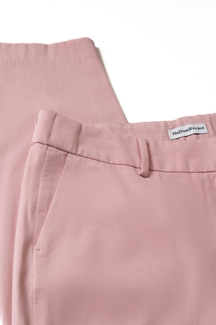 Flamingo Peach-Stretch Chinos