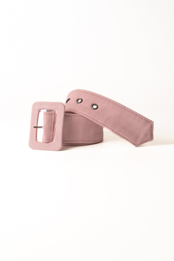 Flamingo Peach Stretch Belt