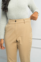 Earth Khaki Stretch Chino Pants