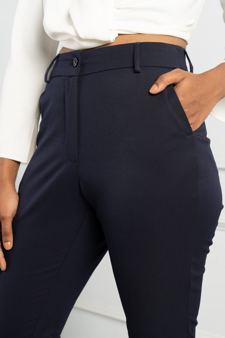 Navy All Weather Essential Stretch Pants