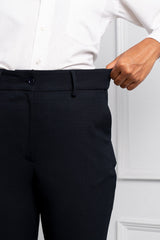 Eco Navy Stretch Pants