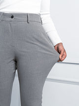 Mineral Grey Stretch Pants