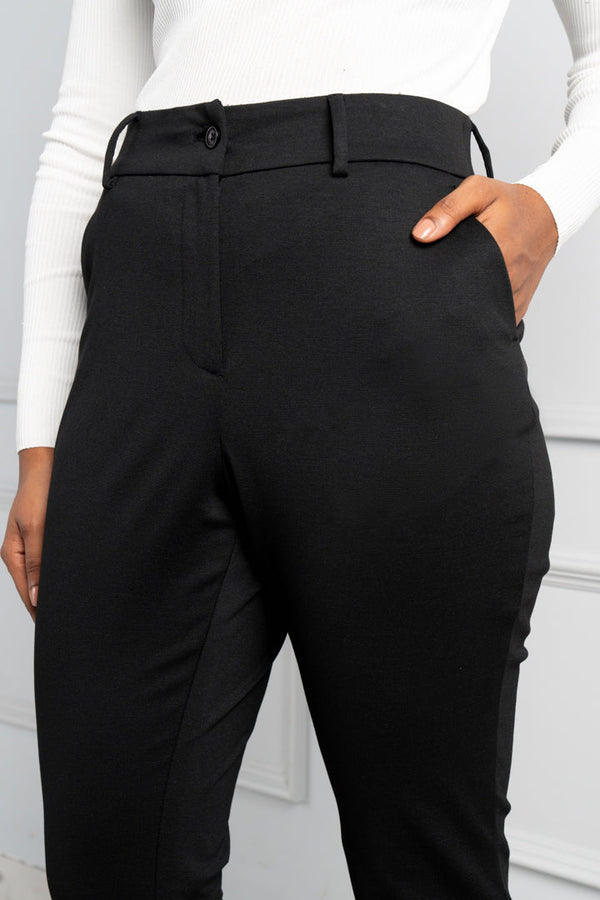 Bangalore Black Power-Stretch Pants