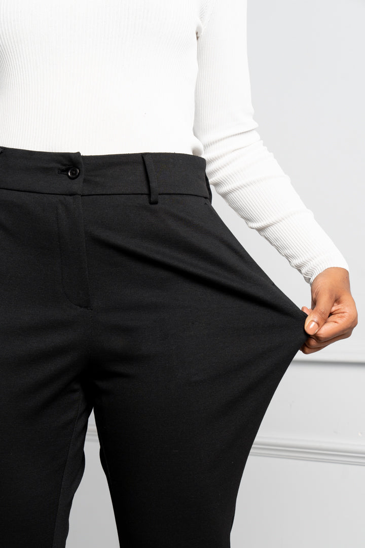 Bangalore Black Power-Stretch Pants