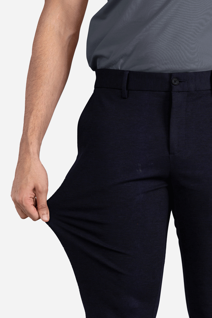Dark Navy Power-Stretch Pants