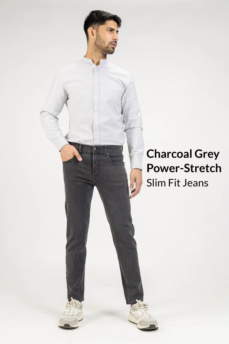 Power-Stretch Slim Fit Jeans Bundle of 2