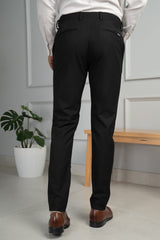 Black All Weather Essential Stretch Pants