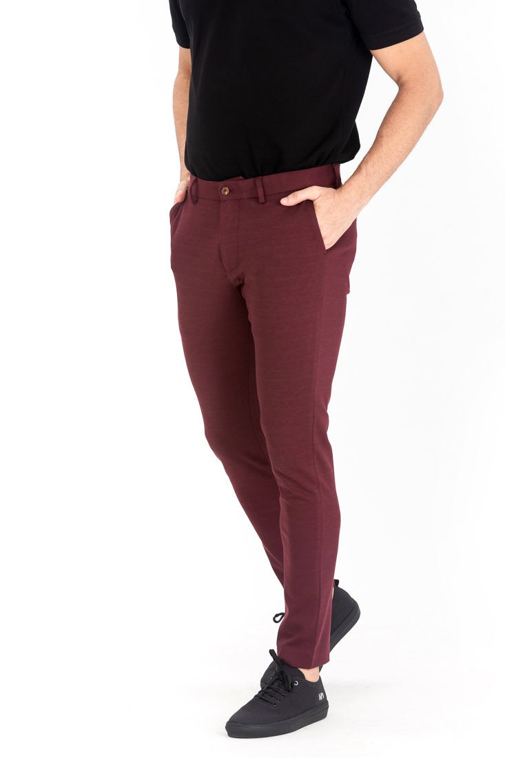 Plum Wine Power-Stretch Pants