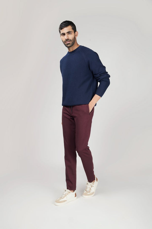 Plum Wine Power-Stretch Joggers