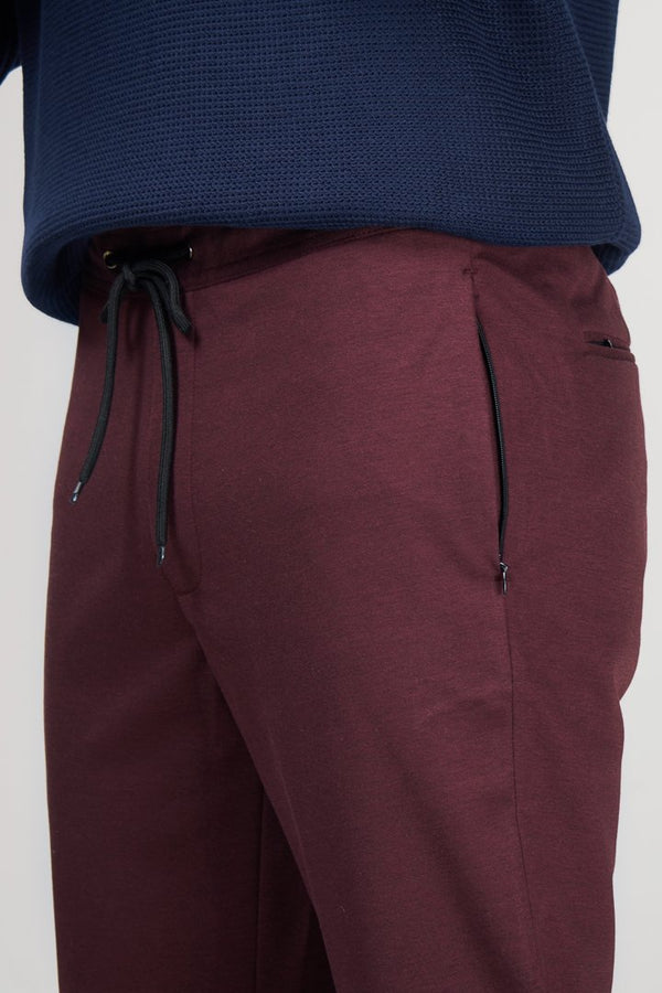 Plum Wine Power-Stretch Joggers