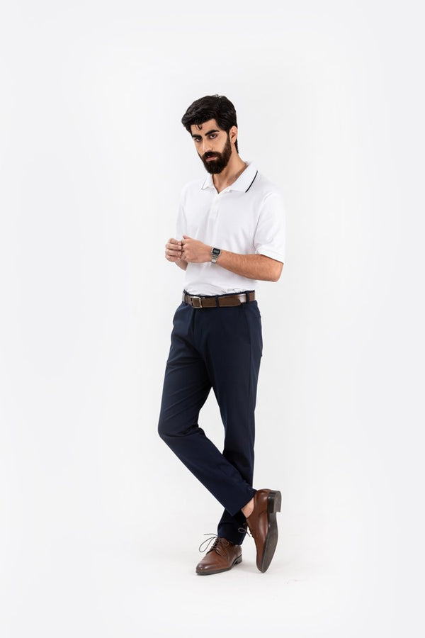 Navy All Weather Essential Stretch Pants