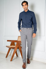 Mineral Grey Stretch Pants