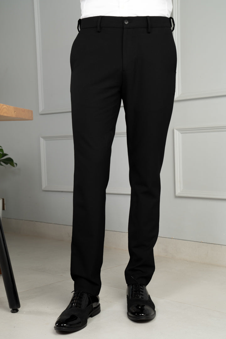 Ebony Black Stretch Pants