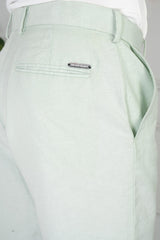 ice green mens chino shorts