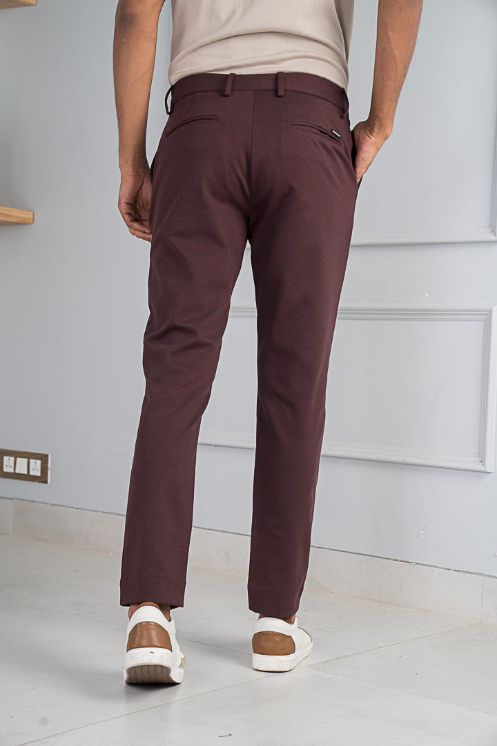 Plum Wine Power-Stretch Pants