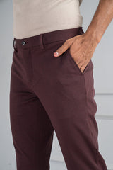 Plum Wine Power-Stretch Pants