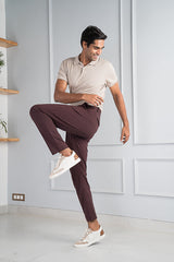Plum Wine Power-Stretch Pants