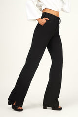 Ebony Black Stretch Pants