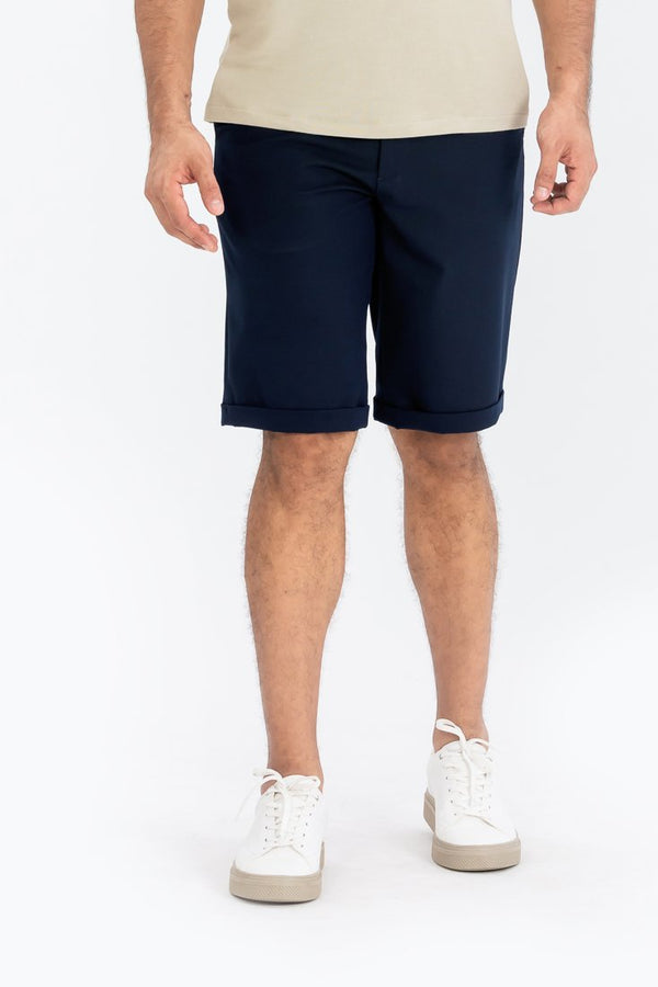 best navy chino shorts