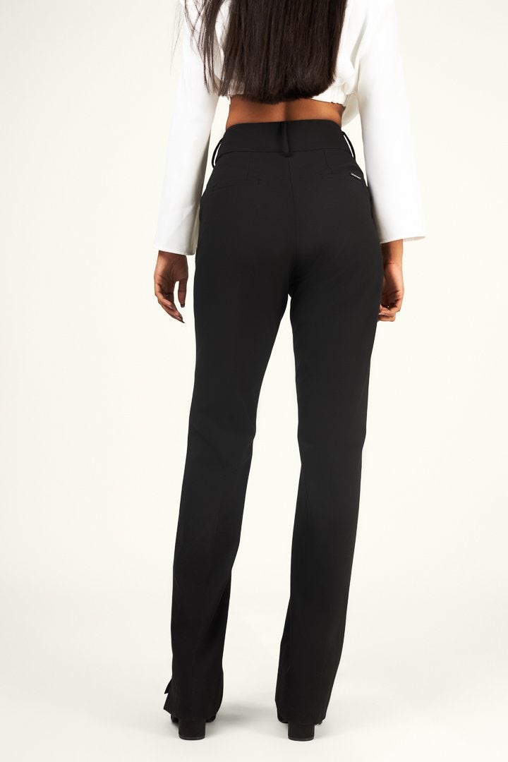 Ebony Black Stretch Pants