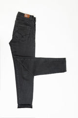 Charcoal Grey Power-Stretch Slim Fit Jeans