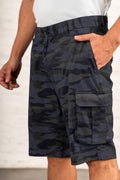 Custom fit Dress pant trousers in a stretch navy Poly Viscose fabric