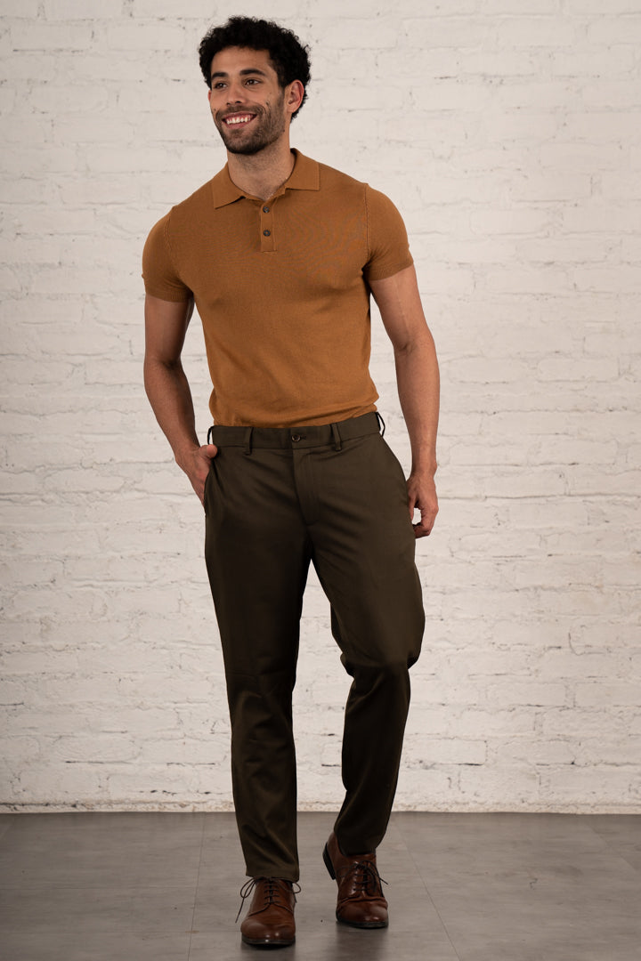 Olive All Weather Essential Stretch Pants