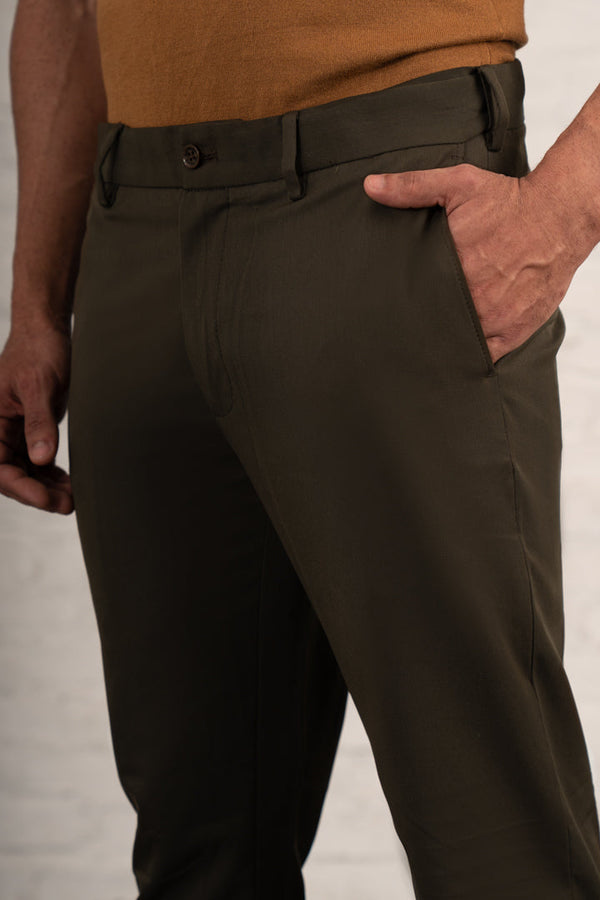 Olive All Weather Essential Stretch Pants