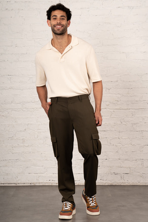 Olive All Weather Essential Stretch Cargo Pants