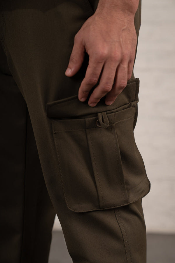 Olive All Weather Essential Stretch Cargo Pants