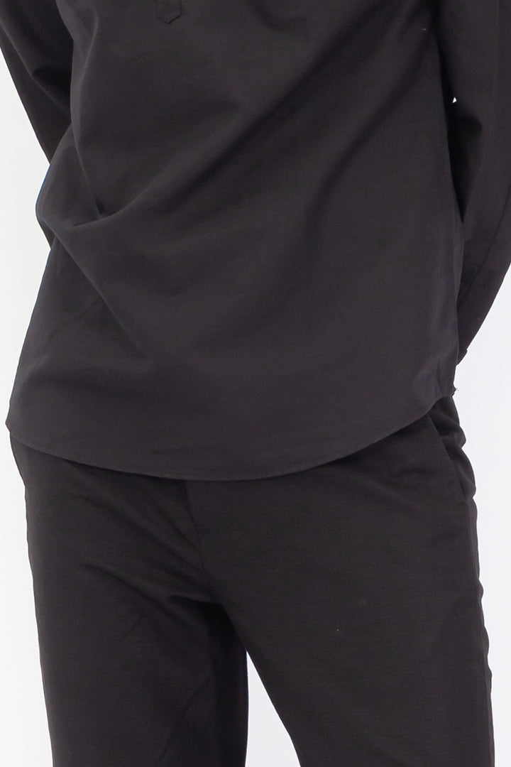 chino shorts in linen fabric