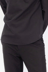 chino shorts in linen fabric