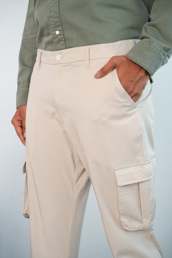 Grey Cargo Pants