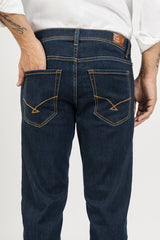 Indigo Blue Power-Stretch Slim Fit Jeans