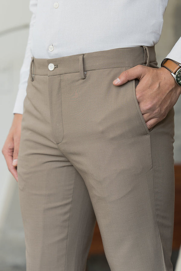 Khaki Formal Pants