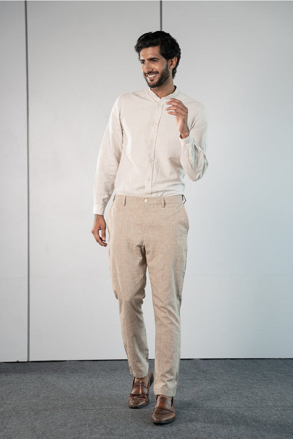 Mens Linen Beach Pants