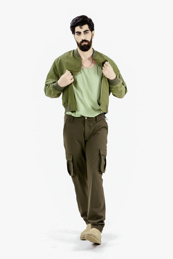 Olive Green Cargo Pants