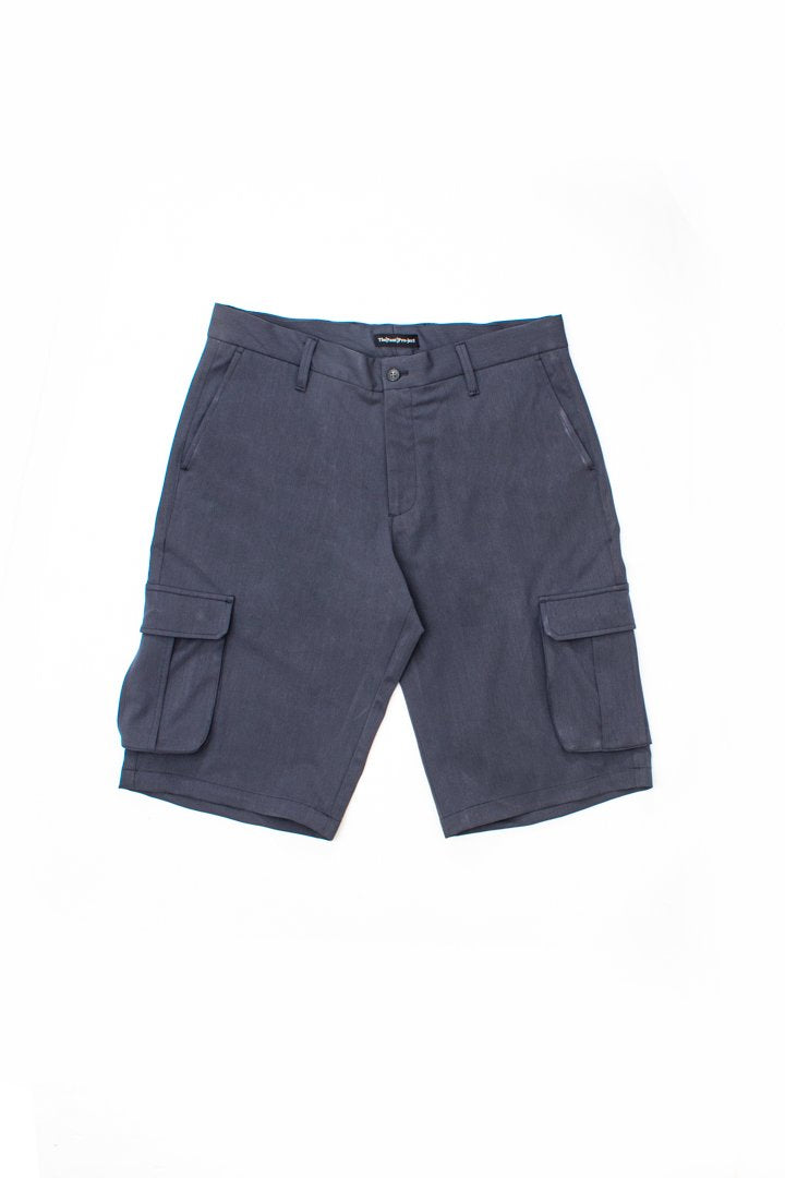 grey cargo shorts for men