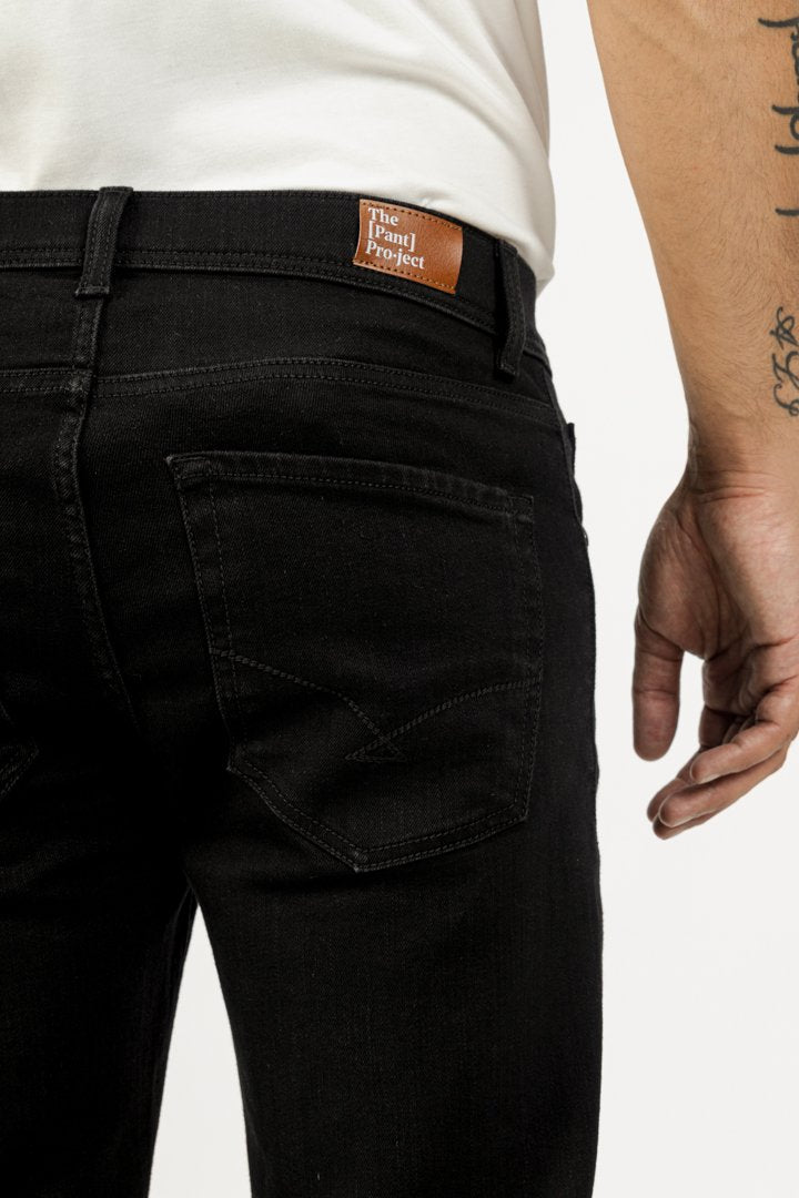 Raw Black Power-Stretch Slim Fit Jeans