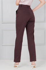 Plum Wine Power-Stretch Pants