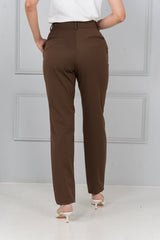 Brown All Weather Essential Stretch Pants - Women