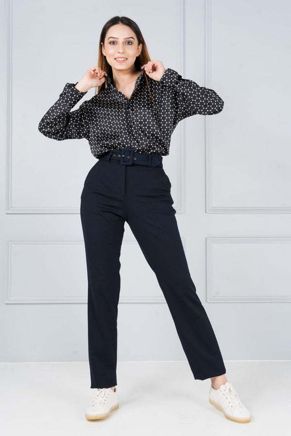 Dark Navy Power-Stretch Pants