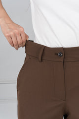 Brown All Weather Essential Stretch Pants - Women