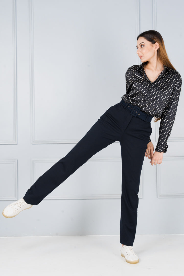 Dark Navy Power-Stretch Pants